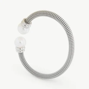 Браслет из двух белых жемчужин Tender