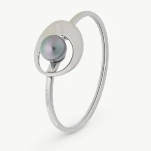 Браслет из серого жемчуга Petra