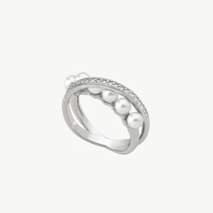 Белое кольцо Изысканное