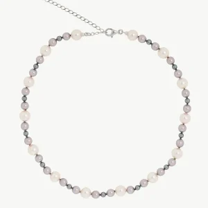 Многоцветное жемчужное ожерелье Degradé