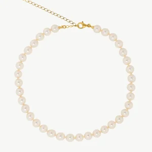 8 мм золотое жемчужное ожерелье балет