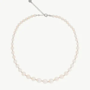 Жемчужное ожерелье 6-10 мм Лира