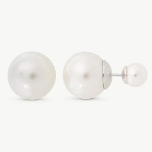 Белые серьги Полярные