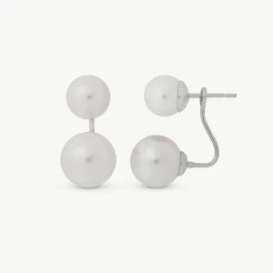 Серьги с жемчугом 8-10 мм Jour