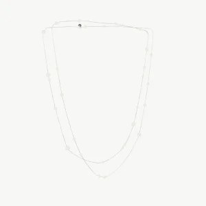 Длинное ожерелье с подвеской