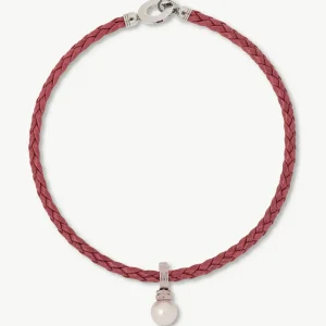 Красное ожерелье с косой