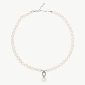 Жемчужное ожерелье 8-12мм Лилит