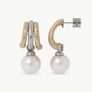 Серебряные и золотые серьги Форментера