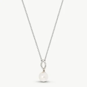 Ожерелье из жемчуга и циркония Лилит