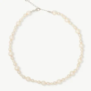 Ожерелье из жемчуга 4-8 мм. Degradé