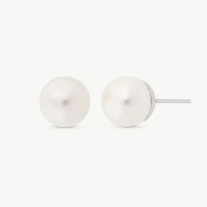 Жемчужные серьги Лира 10 мм