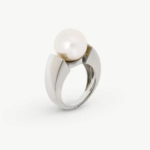 Кольцо с жемчугом 12 мм Nuada