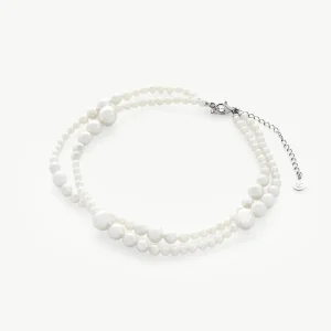 Двойное жемчужное ожерелье Essence 4-10 мм