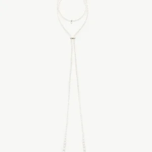 Длинное жемчужное ожерелье от 4 до 9 мм и 130 см Petit